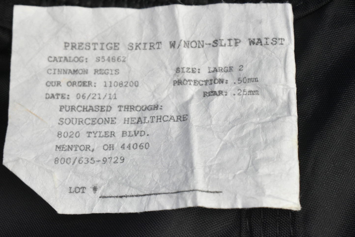 Bar Ray Prestige Skirt with Non-Slip Waist - Dental Parts Shop