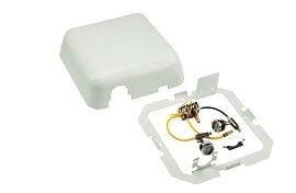 DCI Prem. White Junction Box Utility Center withFrame & Cover for Dental Delivery