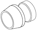 Polyflo Sleeve/ferrule (1/4") - 022-005-00 - Dental Parts Shop