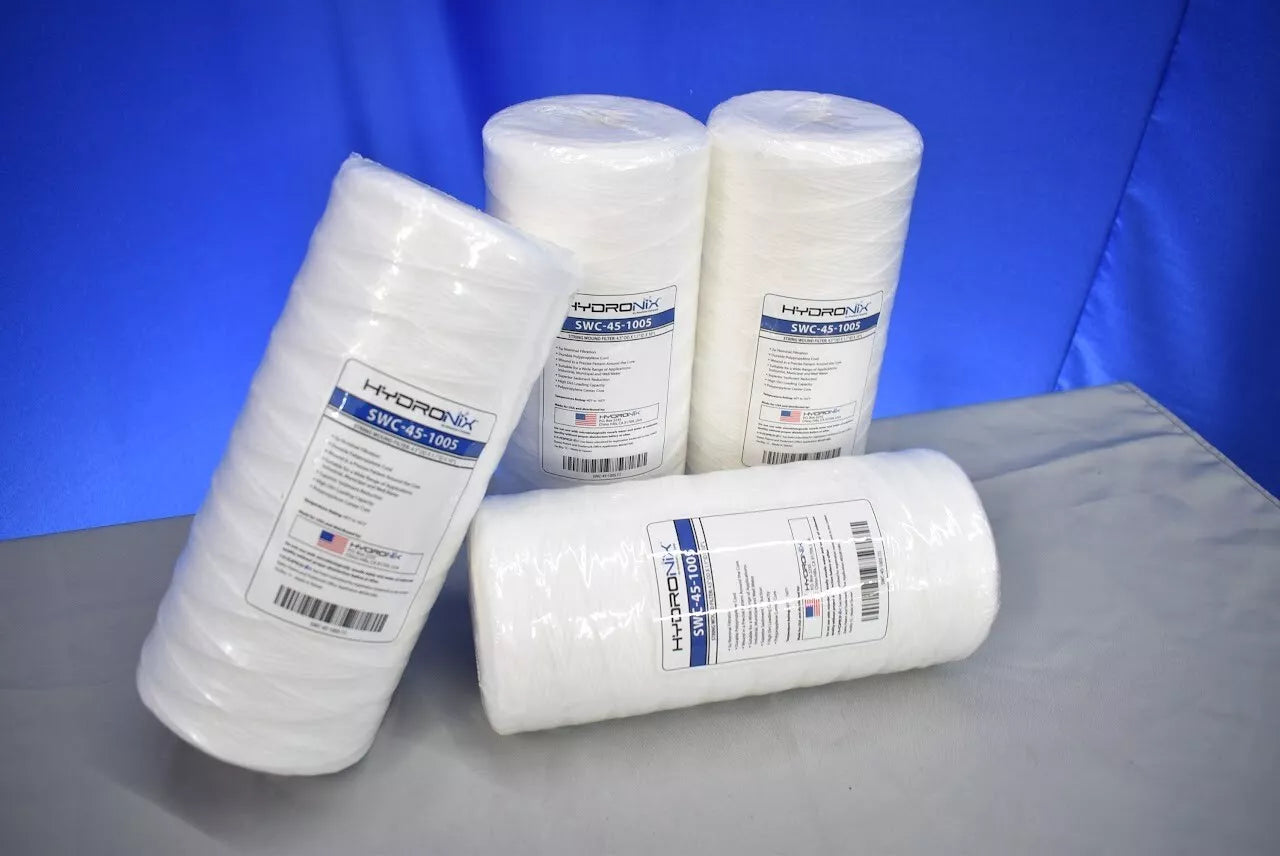Hydronix SWC-45-1005 String Wound Filter (Box of 4) - Dental Parts Shop
