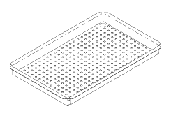 Instrument Tray ( Large) 002-0374-00 - Dental Parts Shop