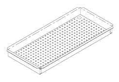 Instrument Tray (Small) 050-2644-00, 050-4260-00 - Dental Parts Shop