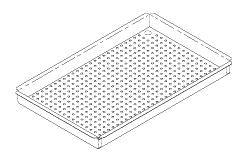 Instrument Tray (Large) 050-2643-00, 050-4259-00 - Dental Parts Shop