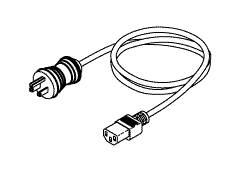 Hospital Grade Power Cord (13a @ 125vac, 8 Ft.) - 761069; 554102003 - Dental Parts Shop