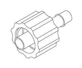 Luer Lock (Male X 1/8" Barb) - Dental Parts Shop