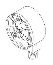 Pressure Gauge - Dental Parts Shop