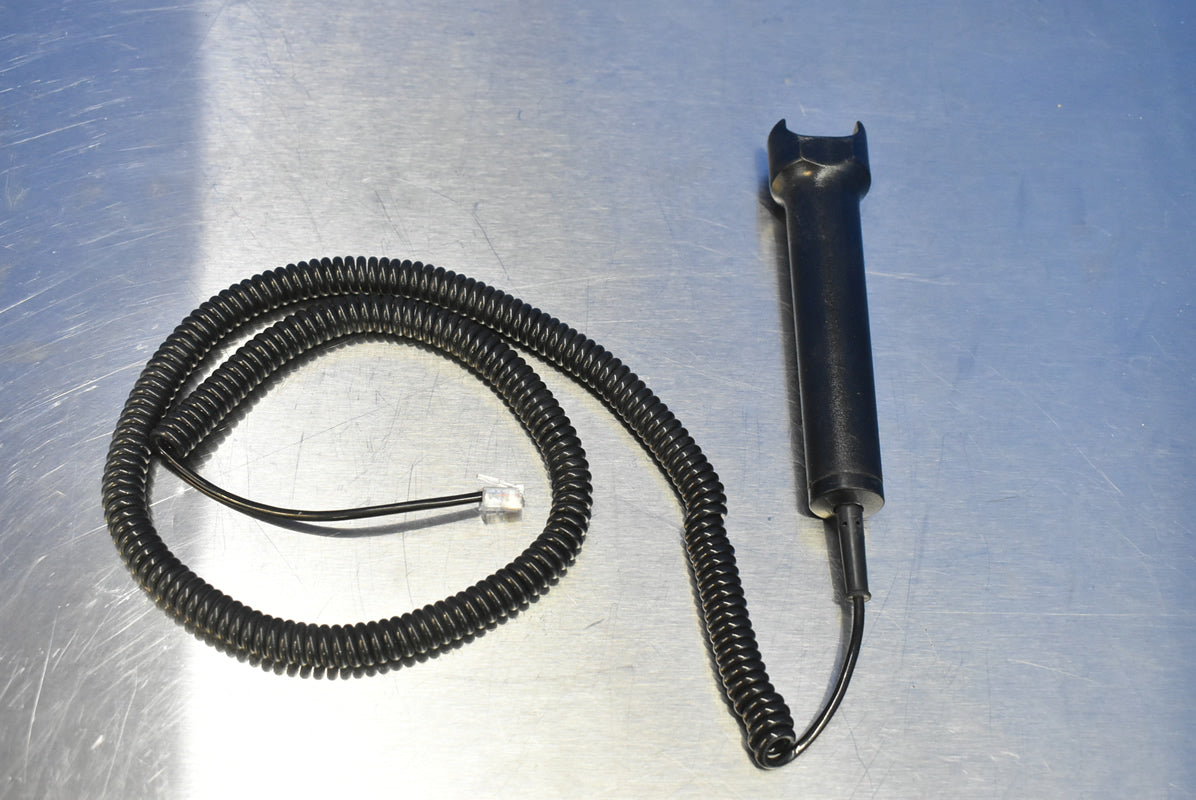 X-Ray Exposure Button with Cable – Black