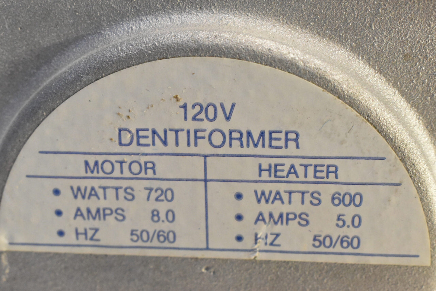 120V Dentiformer Vacuum Forming Machine - Dental Parts Shop