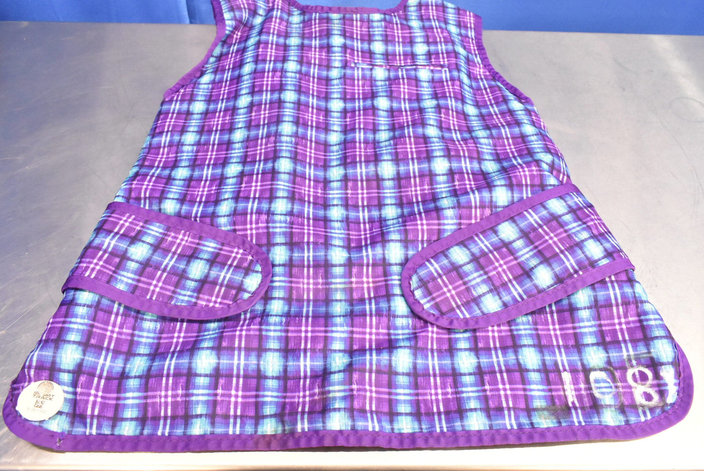 Infab Lead Apron Patch Pattern Pink and Blue - Dental Parts Shop