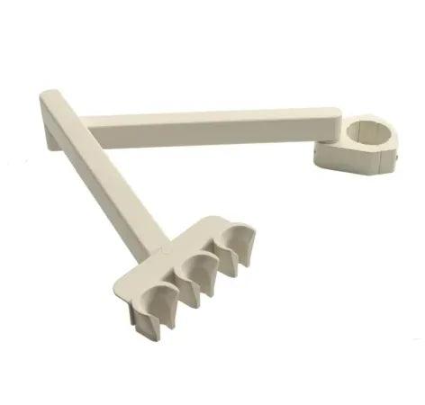 Horizontal folding arm 24" post mount