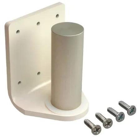 Wall mount for 2" diameter post mounted arms