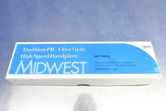 Dentsply Midwest Tradition PB Fiber Optic High Speed Handpiece #790045 - Dental Parts Shop
