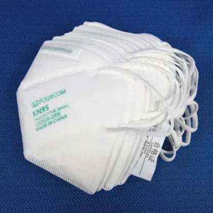 KN95 Powecom PPE Protective Face Mask 50 Pc Box - FDA ADA & CDC Approved - Dental Parts Shop