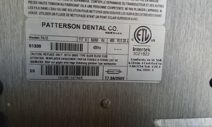 Patterson Dental PA12 Ultrasonic Cleaner