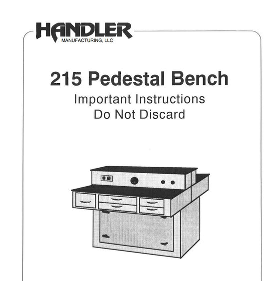 215 Double Pedestal  - Dental Parts Shop