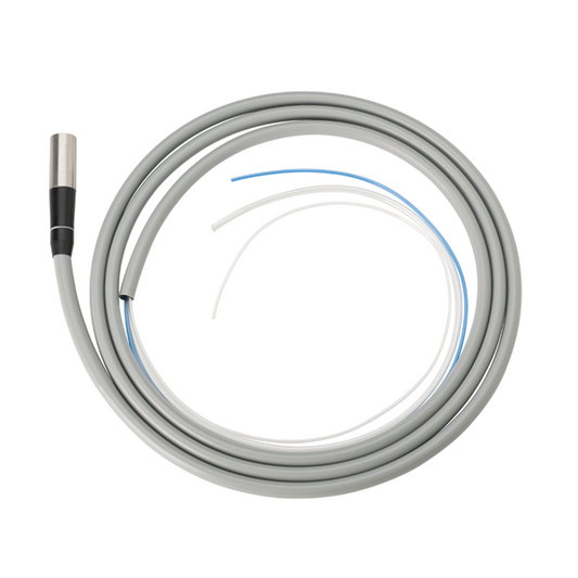 Fiber Optic Tubing w/ Ground Wire, 7' Tubing, 14' Bundle, LT Sand - Dental Parts Shop