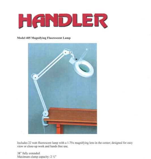 405 Magnifying Bench Light - Dental Parts Shop