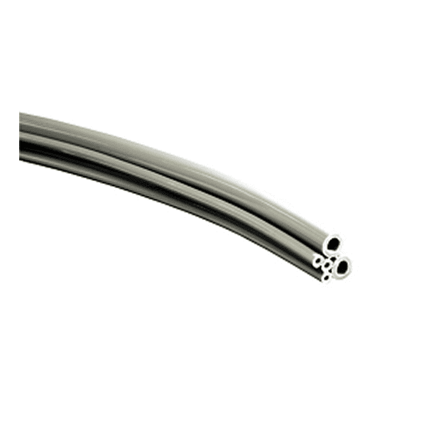 Foot Control Tubing, 5 Hole, Poly Gray; Box of 100ft - DCI 512B