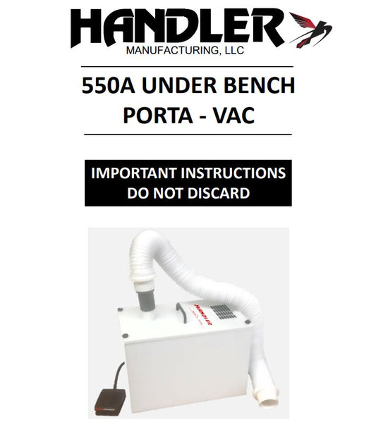 550A Dust Collector - Dental Parts Shop