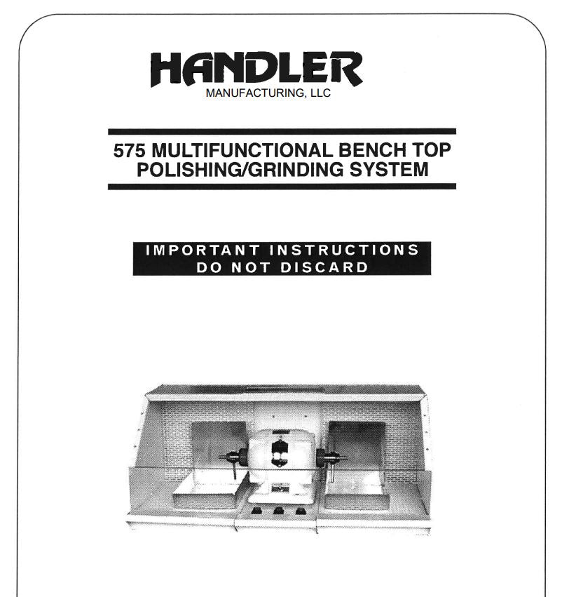 575 Bench Top Polishing System - Dental Parts Shop