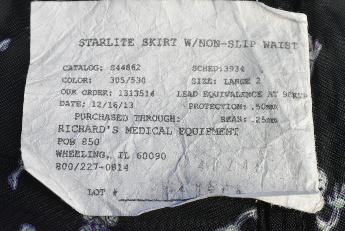 Bar Ray Starlite Skirt with Non-Slip Waist - Dental Parts Shop
