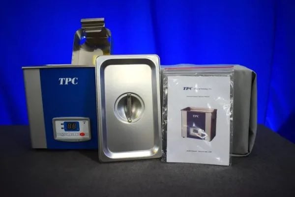 TPC Dentsonic UC-400 Dental Ultrasonic Cleaner 3.59L 3.8 Qt Cleaning Unit - Dental Parts Shop