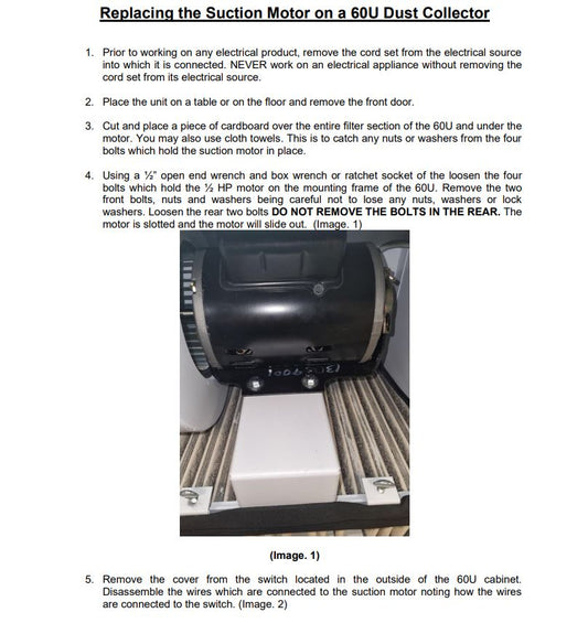 60U Motor Replacement  - Dental Parts Shop