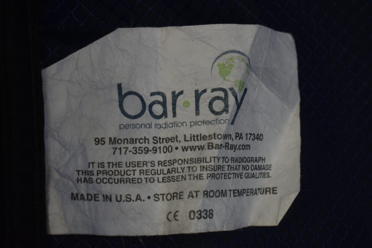 Bar Ray Prestige Wide Belt Wrap Around Apron .50mm - Dental Parts Shop