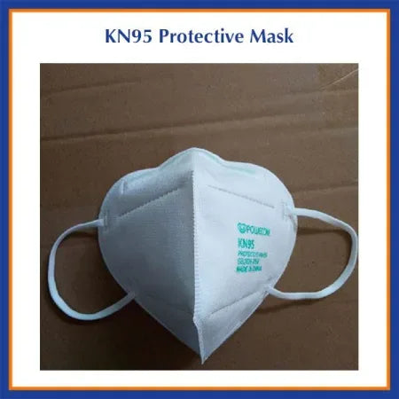 KN95 Powecom PPE Protective Face Mask 50 Pc Box - FDA ADA & CDC Approved - Dental Parts Shop
