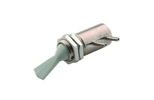 Toggle Valve, Side Port, 3-Way, Gray - DCI 7156