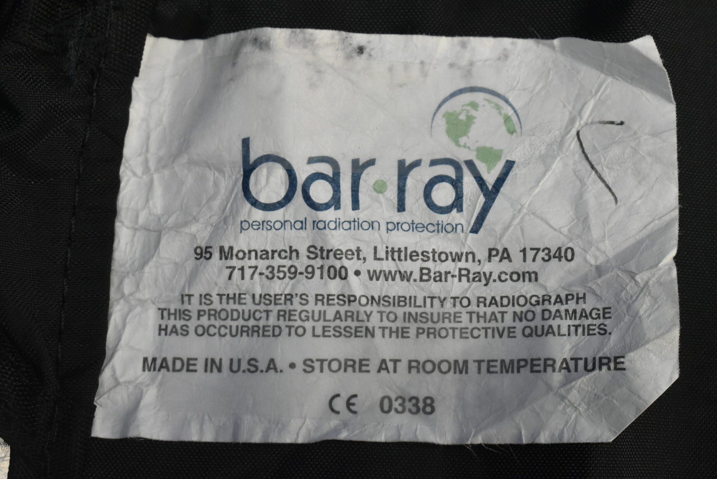 Bar Ray Prestige Vari-Weight Lead Apron