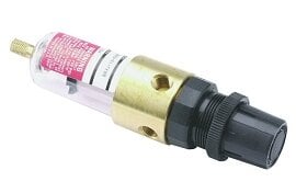 DCI Wilkerson Dental Brass Air Filter Regulator Self-Relieving - for Compressor - Dental Parts Shop