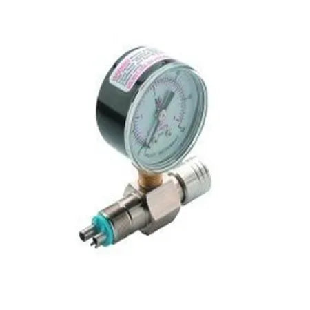 Handpiece Pressure Test Gauge, 0-100 PSI - DCI 7267 - Dental Parts Shop