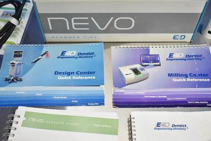 E4D Dentist Planmeca Nevo Acquisition Machine with Tips & Manuals