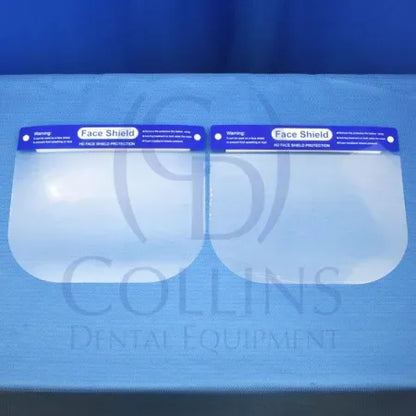 HD Safety Full Face Protection Shield 2 Pack - Dental Parts Shop