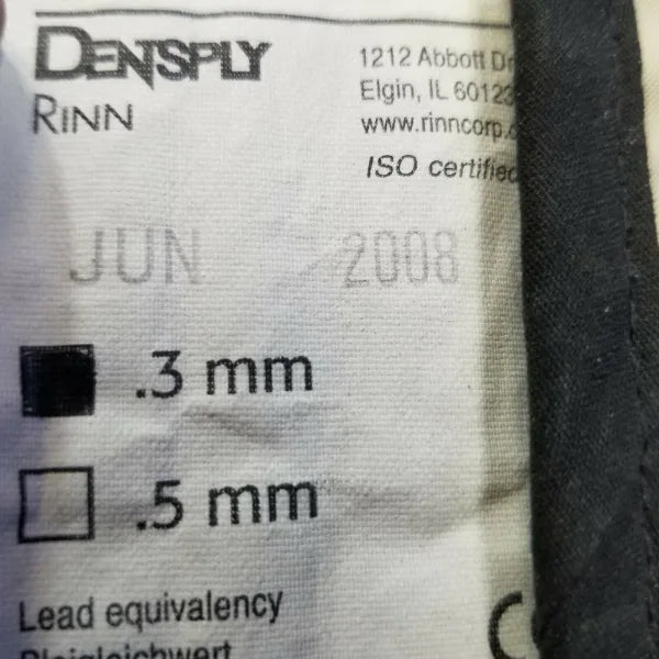 Dentsply Rinn .3mm X-ray Lead Protective Patient Cover Shield Apron - Dental Parts Shop