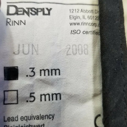 Dentsply Rinn .3mm X-ray Lead Protective Patient Cover Shield Apron - Dental Parts Shop