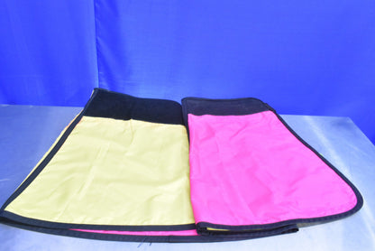 Bar Ray Yellow and Pink Skirt Lead Apron - Dental Parts Shop
