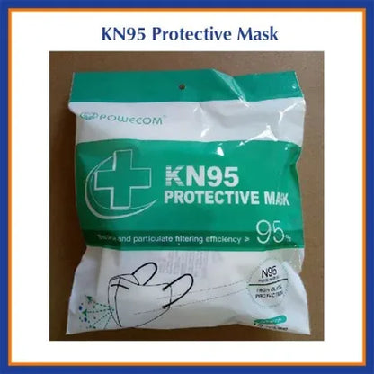 KN95 Powecom PPE Protective Face Mask 50 Pc Box - FDA ADA & CDC Approved - Dental Parts Shop