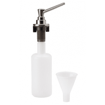 DCI Delta Silver Chrome Counter Soap Dispenser for Dental Cabinet PN 9302