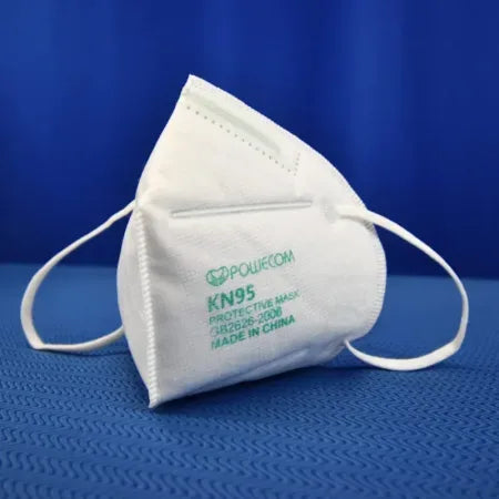 KN95 Powecom PPE Protective Face Mask 50 Pc Box - FDA ADA & CDC Approved - Dental Parts Shop