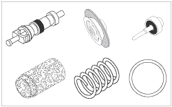 Air Filter Regulator Service Kit - Dental Parts Shop