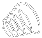 Conical Compression Spring - Dental Parts Shop