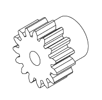 "L" Transfer Arm Gear - 90525 - Dental Parts Shop