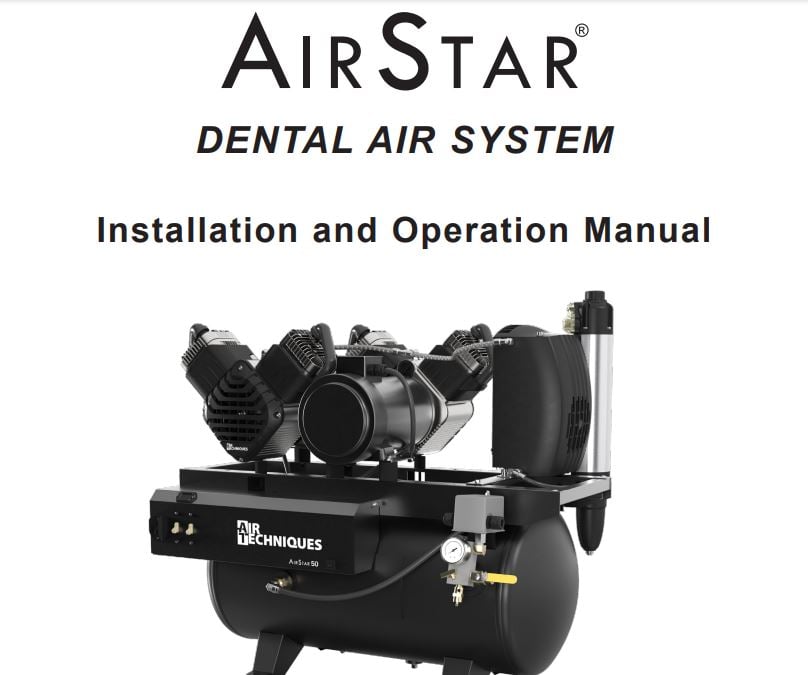 Air Technique Air Star Dental Air System Manual - Dental Parts Shop