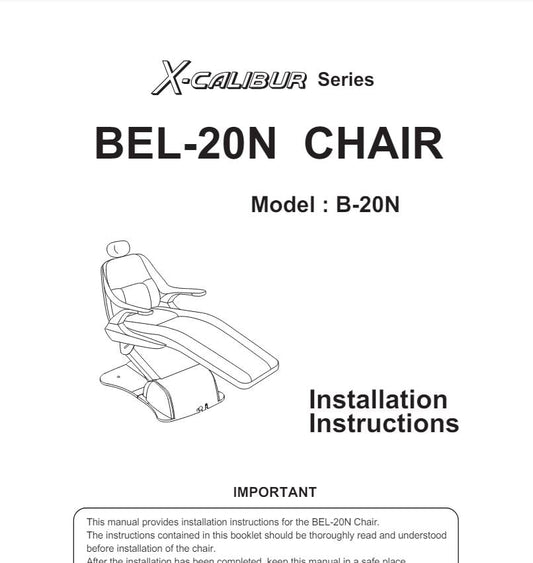 B20N X-Calibur Series Installation - Dental Parts Shop