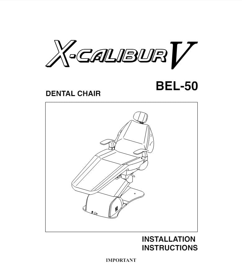 B50 Chair Installation - Dental Parts Shop