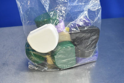 Bag of 12 Retainer Boxes – Assorted Colors - Dental Parts Shop