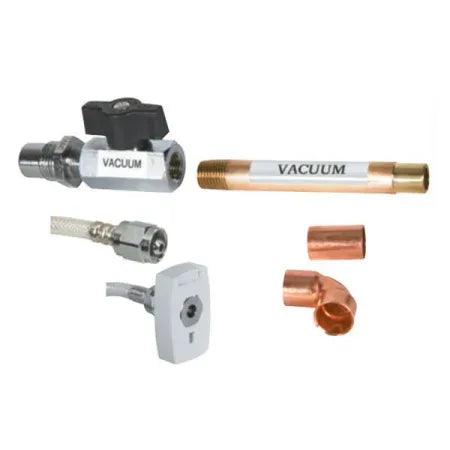 Belmed Vacuum Shut-Off Valve & DISS X Chemetron Quick Connect Coupler S500