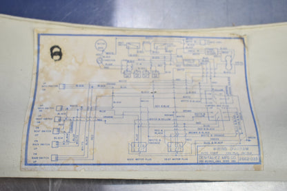 DentalEZ J Chair DentalEZ PLastic Cover Upholstery - Dental Parts Shop